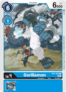 Gorillamon (Alternate Art) [BT1-037] [Starter Deck 08: Ulforce Veedramon]