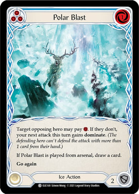 Polar Blast (Blue) [ELE168] [Tales of Aria] 1st Edition Normal