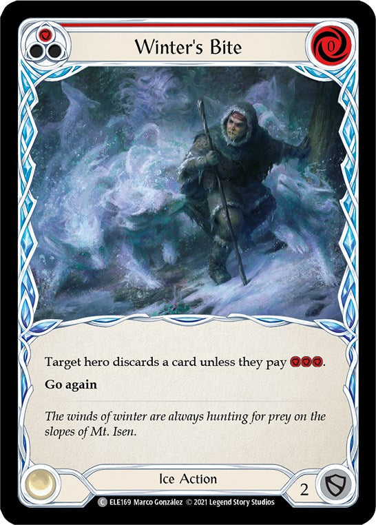 Winter's Bite (Red) [ELE169] [Tales of Aria] Unlimited Edition Normal
