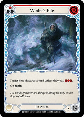 Winter's Bite (Red) [ELE169] [Tales of Aria] Unlimited Edition Rainbow Foil