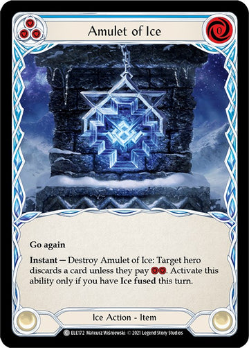 Amulet of Ice [ELE172] [Tales of Aria] Unlimited Edition Rainbow Foil