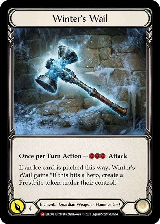Winter's Wail [ELE003] [Tales of Aria] Unlimited Edition Normal