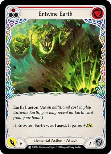 Entwine Earth (Red) [ELE094] [Tales of Aria] 1st Edition Normal