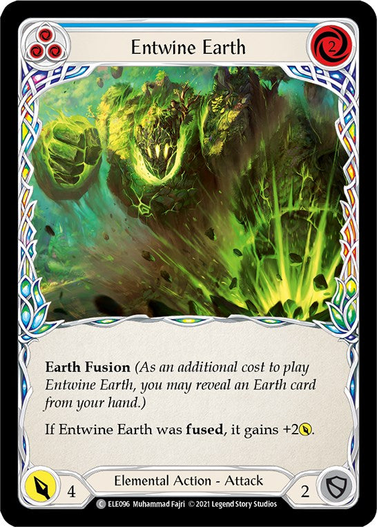 Entwine Earth (Blue) [ELE096] [Tales of Aria] 1st Edition Normal