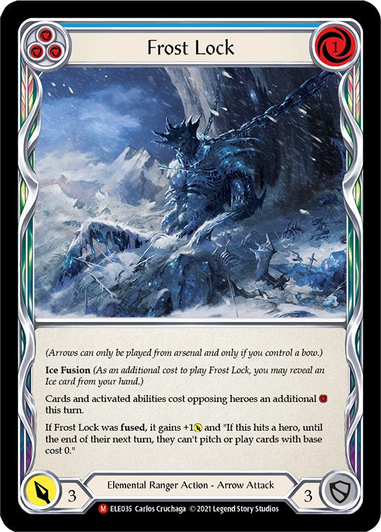Frost Lock [ELE035] [Tales of Aria] Unlimited Edition Rainbow Foil
