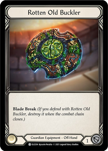 Rotten Old Buckler [ELE204] [Tales of Aria] Unlimited Edition Rainbow Foil