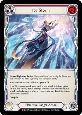 Ice Storm [ELE037] [Tales of Aria] Unlimited Edition Rainbow Foil