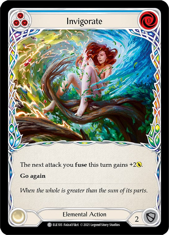 Invigorate (Blue) [ELE105] [Tales of Aria] Unlimited Edition Normal