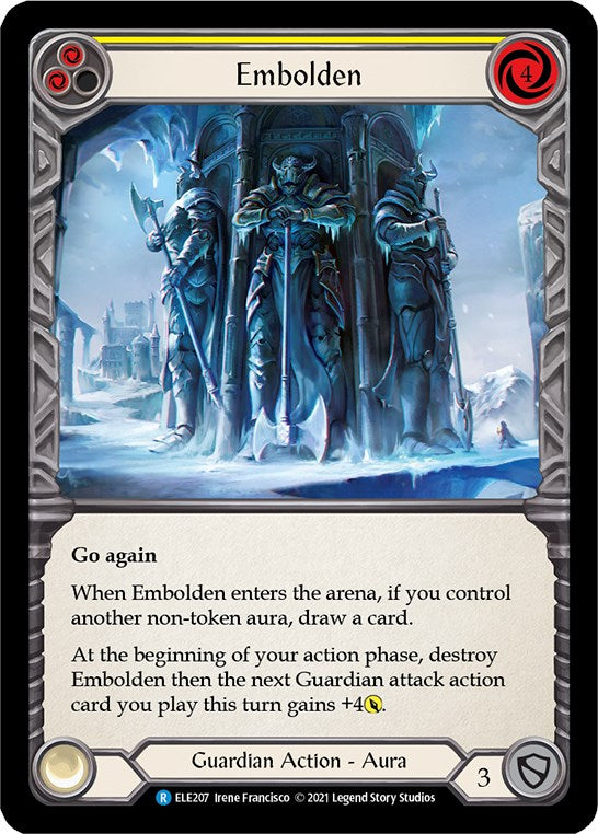 Embolden (Yellow) [ELE207] [Tales of Aria] 1st Edition Normal