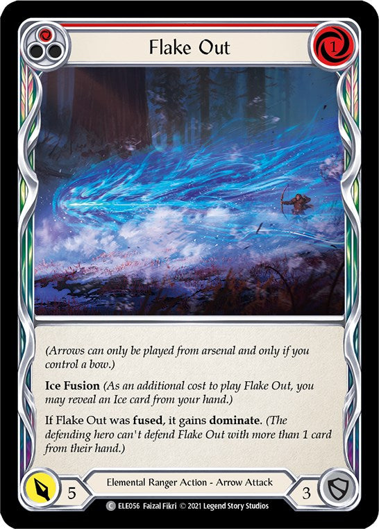 Flake Out (Red) [ELE056] [Tales of Aria] Unlimited Edition Normal