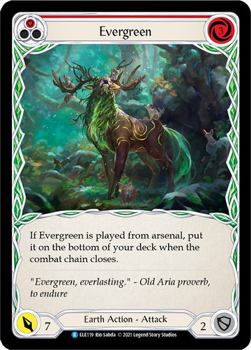 Evergreen (Red) [ELE119] [Tales of Aria] 1st Edition Normal
