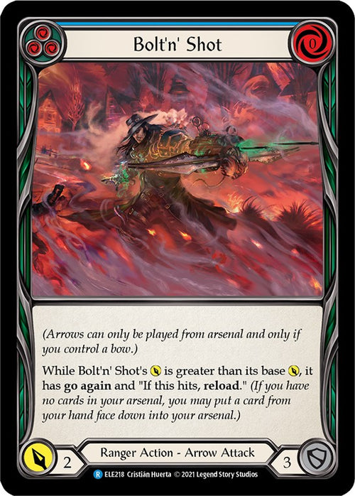 Bolt'n' Shot (Blue) [ELE218] [Tales of Aria] 1st Edition Normal