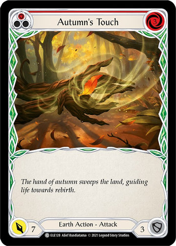 Autumn's Touch (Red) [ELE128] [Tales of Aria] 1st Edition Normal