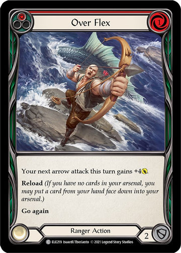 Over Flex (Red) [ELE219] [Tales of Aria] Unlimited Edition Rainbow Foil
