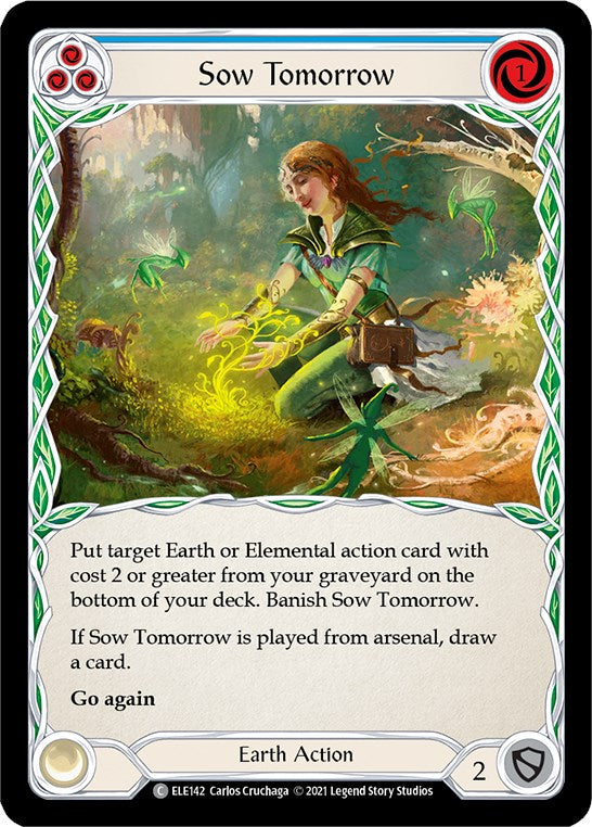Sow Tomorrow (Blue) [ELE142] [Tales of Aria] Unlimited Edition Normal
