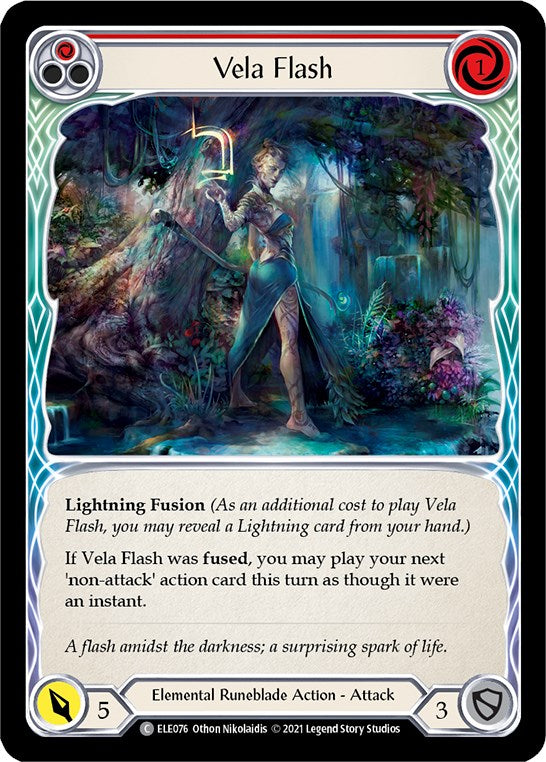 Vela Flash (Red) [ELE076] [Tales of Aria] Unlimited Edition Normal