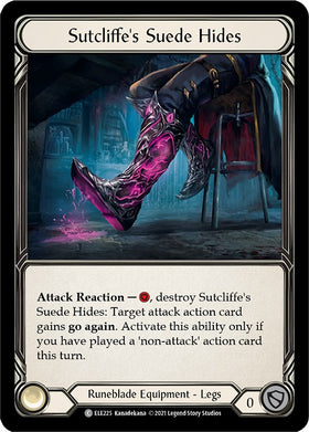 Sutcliffe's Suede Hides [ELE225] [Tales of Aria] Unlimited Edition Rainbow Foil
