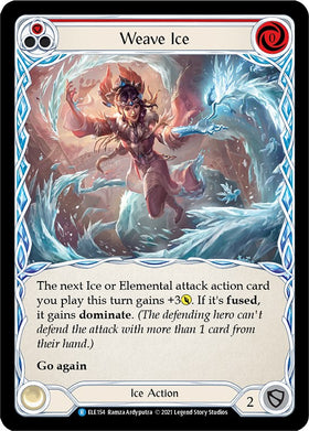 Weave Ice (Red) [ELE154] [Tales of Aria] Unlimited Edition Rainbow Foil