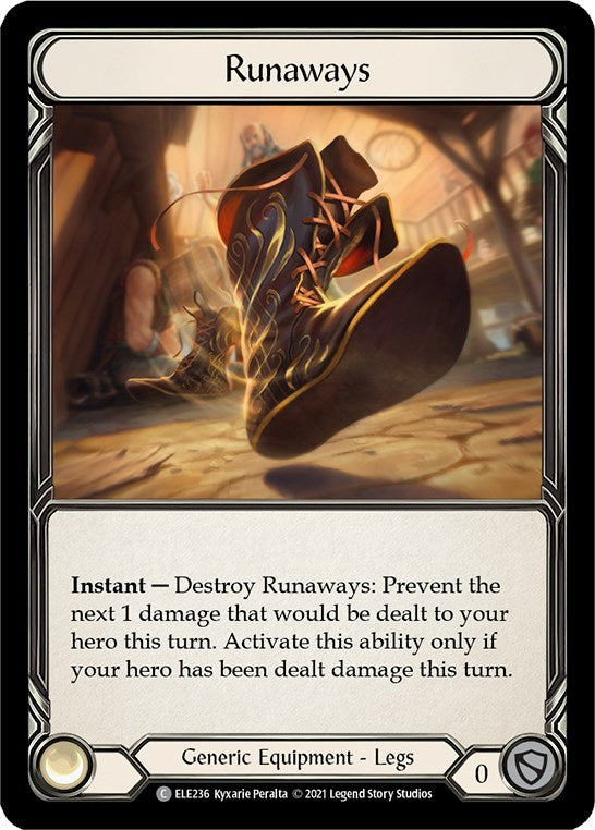 Runaways [ELE236] [Tales of Aria] Unlimited Edition Rainbow Foil