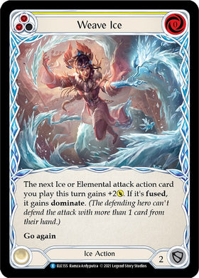 Weave Ice (Yellow) [ELE155] [Tales of Aria] Unlimited Edition Normal