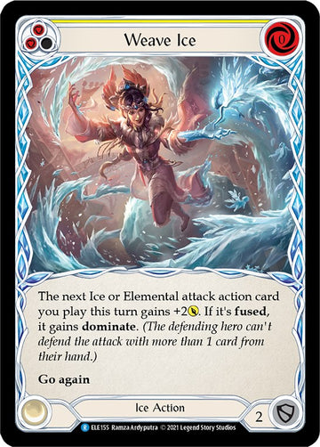 Weave Ice (Yellow) [ELE155] [Tales of Aria] Unlimited Edition Normal