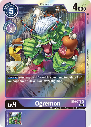 Ogremon [BT6-072] [Double Diamond] Foil