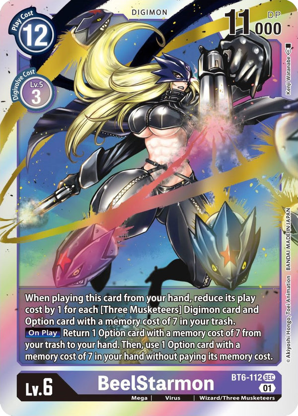 BeelStarmon [BT6-112] [Double Diamond] Foil