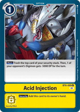 Acid Injection [BT6-099] [Double Diamond]