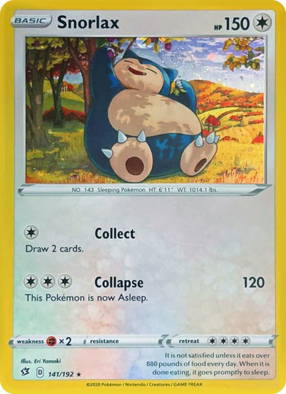 Snorlax (Cosmos Holo) [141/192] [Rebel Clash] Holofoil