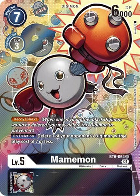 Mamemon (Alternate Art) [BT6-064] [Double Diamond] Foil