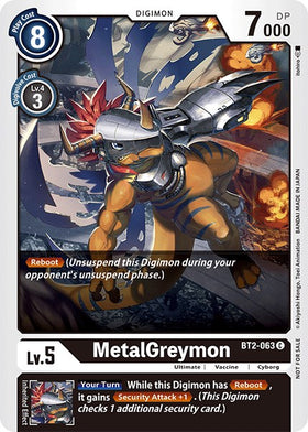 MetalGreymon (Official Tournament Pack Vol.3) [BT2-063] [Release Special Booster 1.0]
