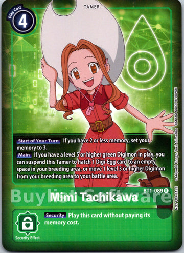 Mimi Tachikawa (Official Tournament Pack Vol.3) [BT1-089] [Release Special Booster 1.0]