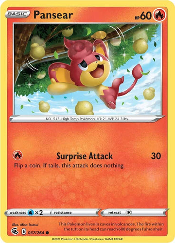 Pansear [037/264] [Fusion Strike]