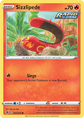 Sizzlipede [047/264] [Fusion Strike]