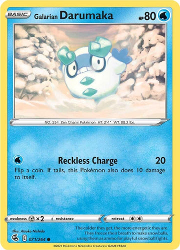 Galarian Darumaka [071/264] [Fusion Strike]
