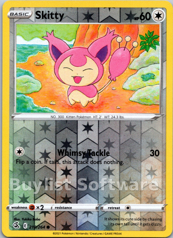 Skitty [210/264] [Fusion Strike] Reverse Holofoil