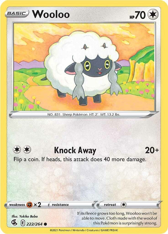 Wooloo [222/264] [Fusion Strike]