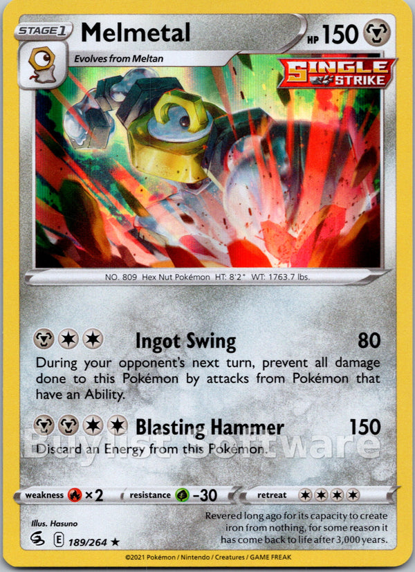 Melmetal [189/264] [Fusion Strike] Reverse Holofoil