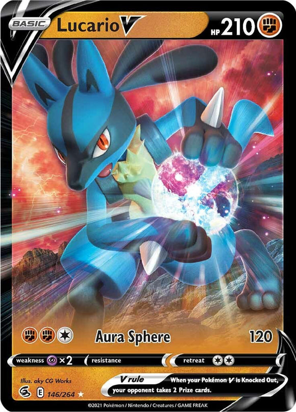 Lucario V [146/264] [Fusion Strike] Holofoil