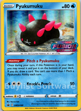 Pyukumuku (Sword & Shield Promo Cards Stamped) [SWSH169] [Sword & Shield Promo Cards] Holofoil