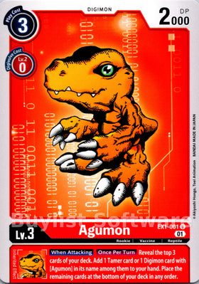 Agumon [EX1-001] [Classic Collection]