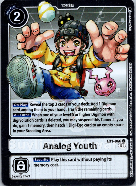 Analog Youth [EX1-066 R] [Classic Collection] Foil