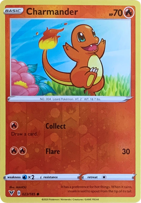 Charmander (Reverse Cosmos Holo) [023/185] [Vivid Voltage] Reverse Holofoil