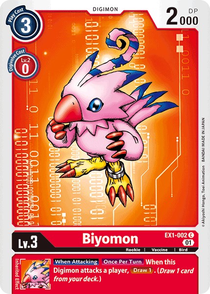 Biyomon [EX1-002 C] [Classic Collection]