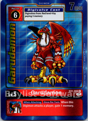 Garudamon (Alternate Art) [EX1-006] [Classic Collection] Foil