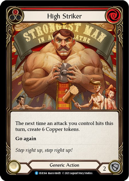 High Striker (Red) [EVR164] [Everfest] 1st Edition Normal