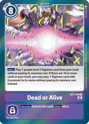 Dead or Alive [BT7-109] [Next Adventure] Foil