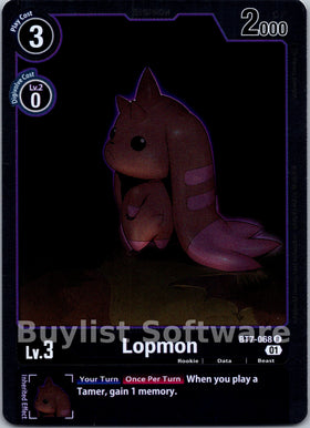 Lopmon [BT7-068] [Next Adventure] Foil