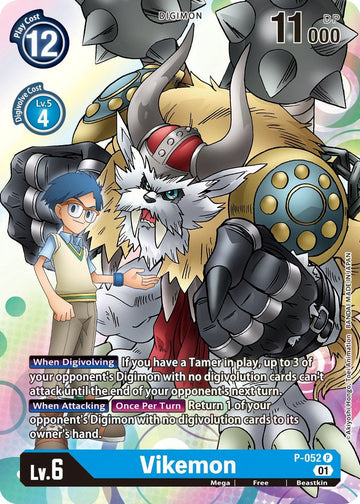 Vikemon [P-052 P] [Digimon Promotion Cards] Foil