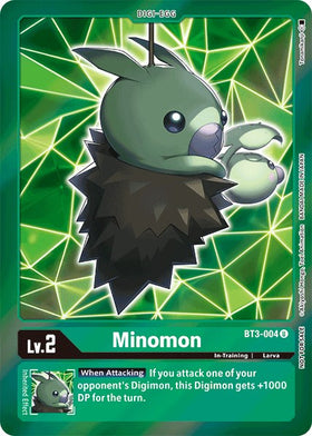 Minomon (Event Pack 2) [BT3-004] [Release Special Booster 1.0] Foil